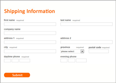 Address Validation for Web Forms